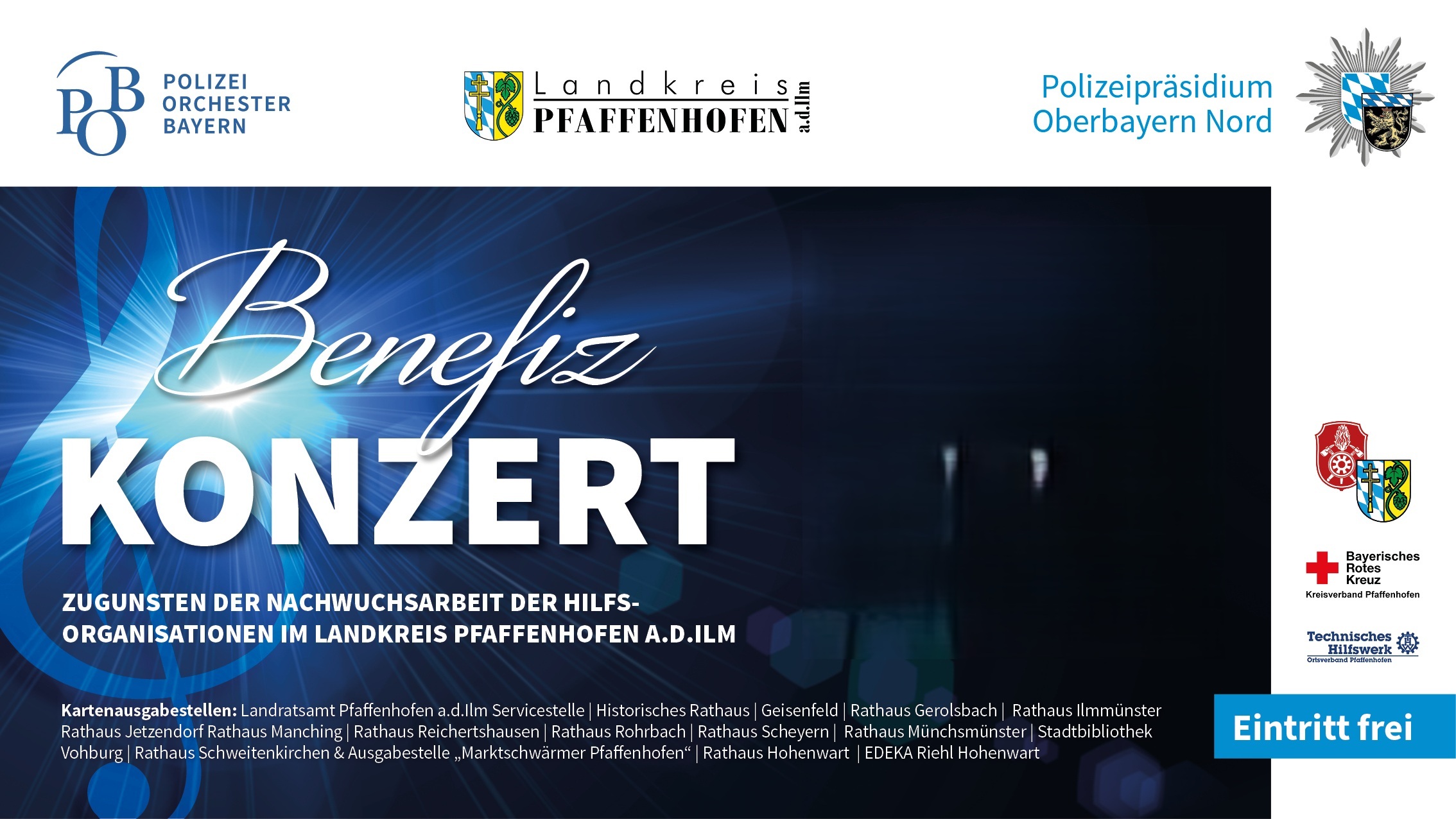 Benefizkonzert Polizeiorchester Bayern