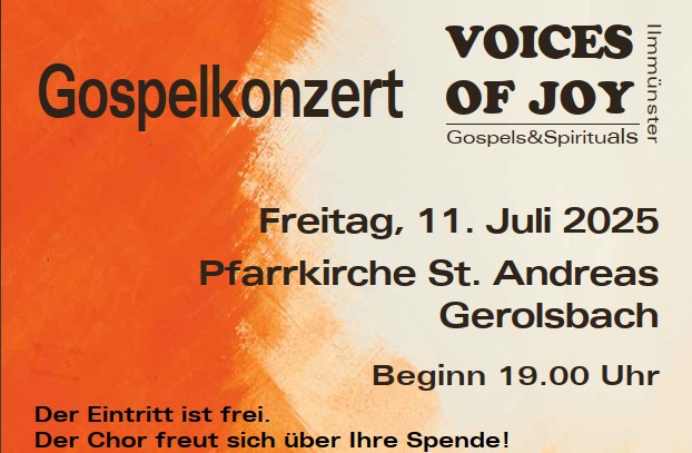 Konzert Voices of Joy