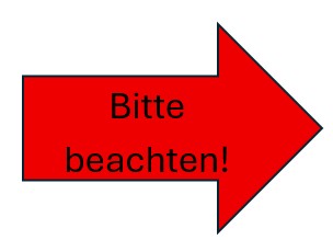 Bitte beachten